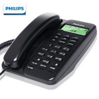 飞利浦（PHILIPS）TD-2808电话机 固定电话 黑色
