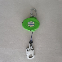 建鋼 织带式防坠器 690206 25mm迪尼玛织带 6m ABS外壳 绿色(台)