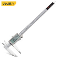 得力(deli) DL312300 全屏数显卡尺300mm(新Ⅵ)(红)(把)(1把)