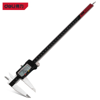 得力(deli) DL3946 专业数显卡尺300mm(新Ⅵ)(红)(把)(1把)