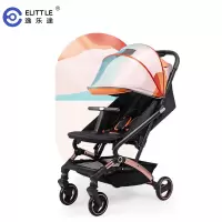 elittle逸乐途Boto婴儿推车一键折叠便携推车坐躺