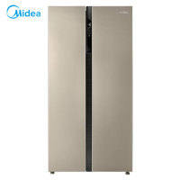 美的(Midea) BCD-527WKM(ZC) 对开门冰箱 芙蓉金