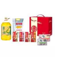 金龙鱼 礼遇彩盒279型 食品盒装(粽子,玉米油,大米,皮蛋,鸭蛋)
