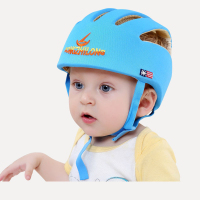 港大专属 松之龙 宝宝学步帽 婴儿安全帽 欧盟CE标准 F蓝色