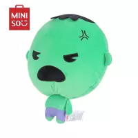名创优品(miniso) 漫威系列大头小身公仔创意玩偶[绿巨人]