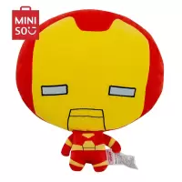 名创优品(miniso) 漫威系列大头小身公仔创意玩偶[钢铁侠]