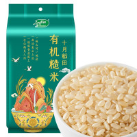 十月稻田 有机糙米(粗粮杂粮 含胚芽 大米伴侣 东北)1.5kg