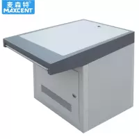 麦森特(MAXCENT)监控机房操作台双联平台控制台多联安防监控台控制台 单联600*900*750 冷轧钢板