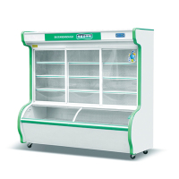 点菜柜商用弧形玻璃串串麻辣烫展示柜冷藏冷冻保鲜柜展示柜