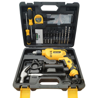 得力(deli) DL1016C 16件冲击钻套装(新VI)(黑)(套)(套)