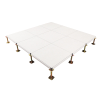 工程PVC无边防静电地板 白色(含配件)