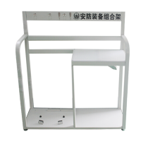 先锋连 6374387 防暴装备架 器械架 多功能白色