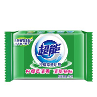 超能 柠檬草透明皂/洗衣皂(清新祛味)260g*6块装