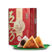好利来 五芳斋 情系五芳粽子礼盒 蛋黄肉粽端午节团购福利嘉兴特产 情系五芳1400g