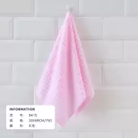 洁丽雅 毛巾洗脸 家用男女情侣加厚洗澡洗脸柔软吸水6415 69*33cm 70g/条(颜色随机)