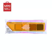 名创优品(miniso) 爱刻秀系列极光之虹五色眼影盘易上色快干时髦[夏威夷芒果]