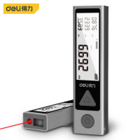 得力(deli) DL331040M 迷你激光测距仪40m(新VI)(灰)(台)(台)