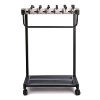 天堂伞万向轮雨伞架架银行大堂收纳伞架 12头雨伞架