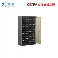 臻远零件柜抽屉式工具柜 60抽透明带门大号