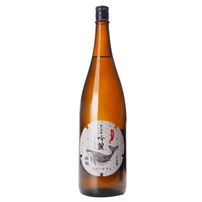 日本原装进口醉鲸吟丽纯米吟酿清酒1.8L洋酒低度发酵酒