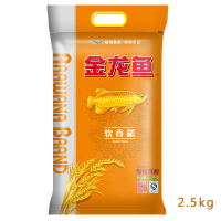 金龙鱼软香稻苏北大米粳米重量2.5kg绵软香纯