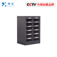 臻远零件柜抽屉式工具柜 12抽透明无门大号(2*6)