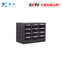 臻远零件柜抽屉式工具柜 12抽透明无门大号(3*4)