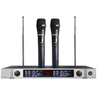 无线话筒一拖二U段接收器麦克风A