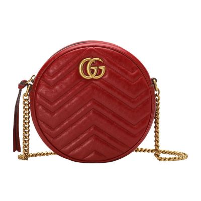 GUCCI 古驰 女士米红色斜挎包 550154-0OLET-6438