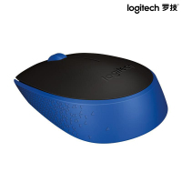 罗技 M171 无线鼠标(USB接收器)黑蓝