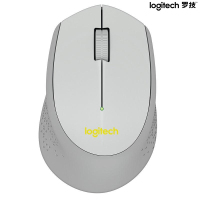 罗技 M280 无线办公鼠标(USB接收器)灰色