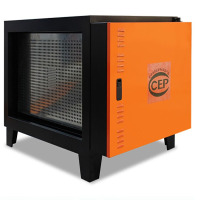 乐创(lecon)油烟机 LC-LG002 商用油烟净化器 侧吸 抽油烟机 吸油烟机