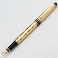 毕加索(Pimio) PS-901 巴黎风情系列 金色 鎏金色铱金笔 钢笔