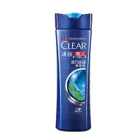 清扬男士去屑洗发露活力运动薄荷型蓝瓶CRT 175ml(瓶)