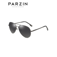 帕森帕森(PARZIN) 太阳镜 8023 枪框黑灰片