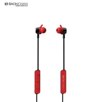 巴赫约翰 S3 无线运动蓝牙耳机5.0磁吸入耳式双耳跑步防水降噪 优雅黑