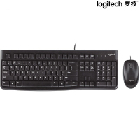 罗技 MK120 有线键盘鼠标套装(USB接收器)