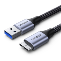 绿联(Ugreen) US374 USB 3.0转Micro USB编织数据线1米