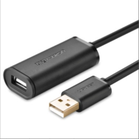 绿联(Ugreen) US121 USB2.0延长线 带放大延长器