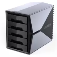 绿联(Ugreen) CM292 五盘位3.5英寸磁盘阵列盒 80T扩容