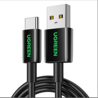 绿联Type-C数据线US365黑色1m