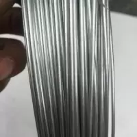 6号铁丝 镀锌银色粗铁丝 镀锌铁丝 一斤装[粗5mm] 约3.5米