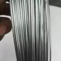 8号铁丝 镀锌银色粗铁丝 镀锌铁丝 一斤装[粗4mm]约5米