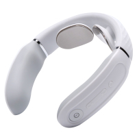 SKG 颈椎按摩器 4356 肩颈按摩仪经络电脉冲脖子按摩器充电便携办公室护颈仪(个)