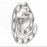 304不锈钢链条 铁链条 铁环链吊灯晾衣链粗铁链2mm(单位:米)