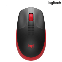 罗技 M190 全尺寸无线鼠标(USB接收器)炫彩红