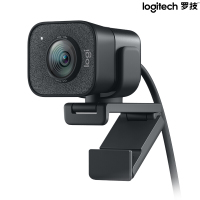 罗技 StreamCam AI智能摄像头1080p 黑色