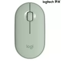 罗技 Pebble 鹅卵石无线鼠标(静音/轻薄)薄荷绿