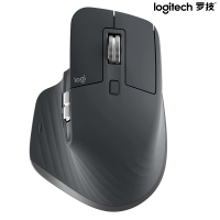 罗技 MX Master 3 无线蓝牙鼠标 双模优联(接收器USB2.4)石墨黑