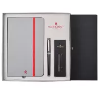 梦特娇洛萨特宝珠笔+笔芯+本子 黑色2006